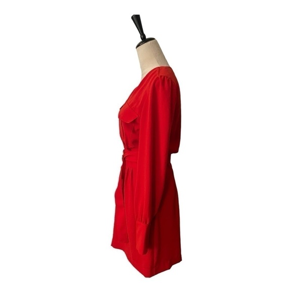 Pinko Capeta Abito Red Dress - Picture 5 of 13